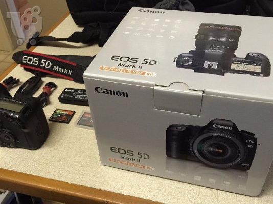 PoulaTo: Canon EOS 5D Mark II 22.3 MP ψηφιακή φωτογραφική μηχανή SLR